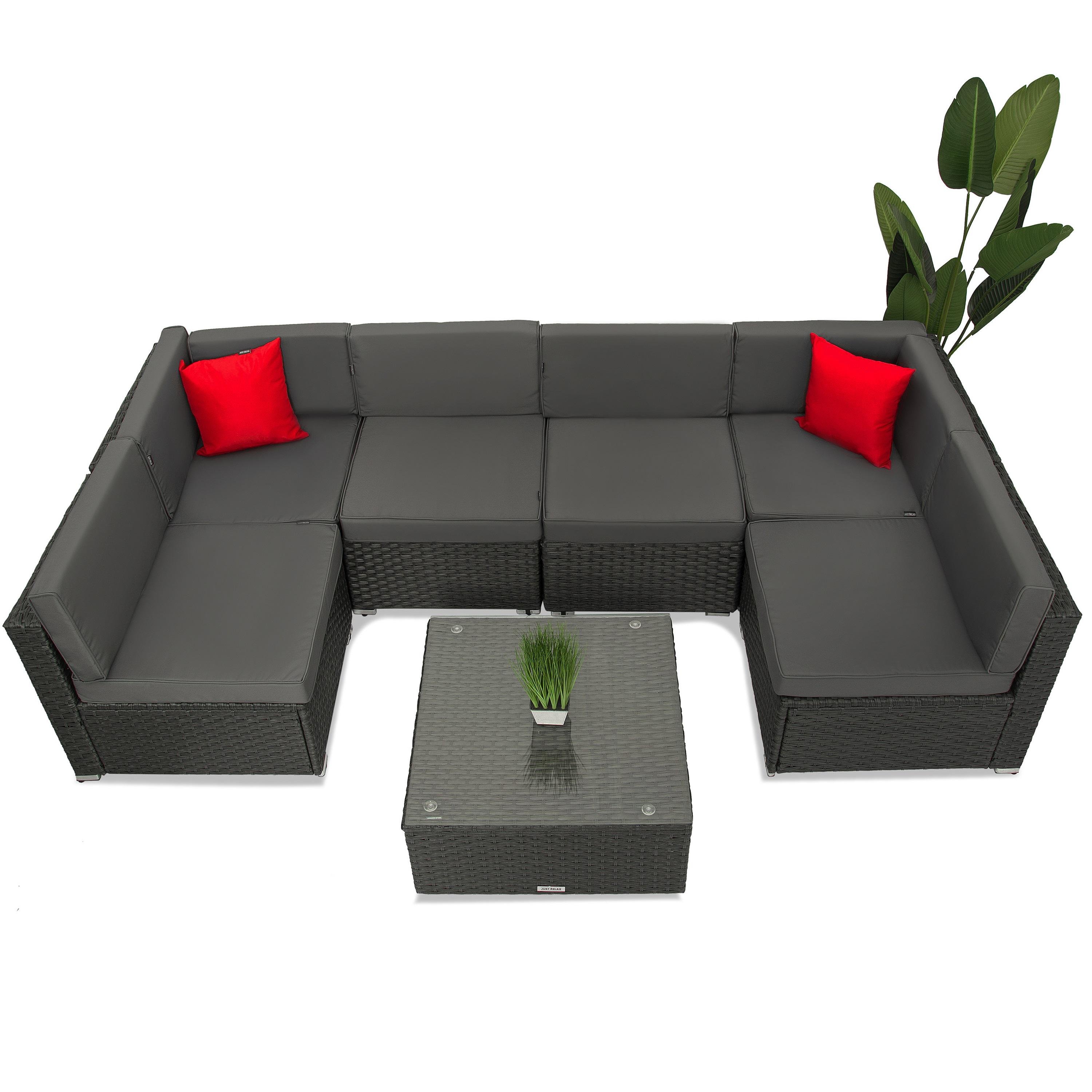 Набор садовой мебели Just Relax Lounge Teracce 7 Графитовый (333 Graphite)