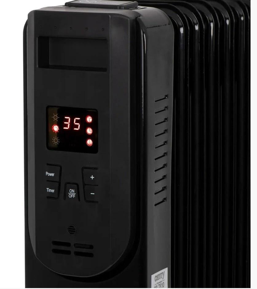 Масляный обогреватель Camry с ДУ 11 секций 2500 Вт (CR 7813) - фото 2