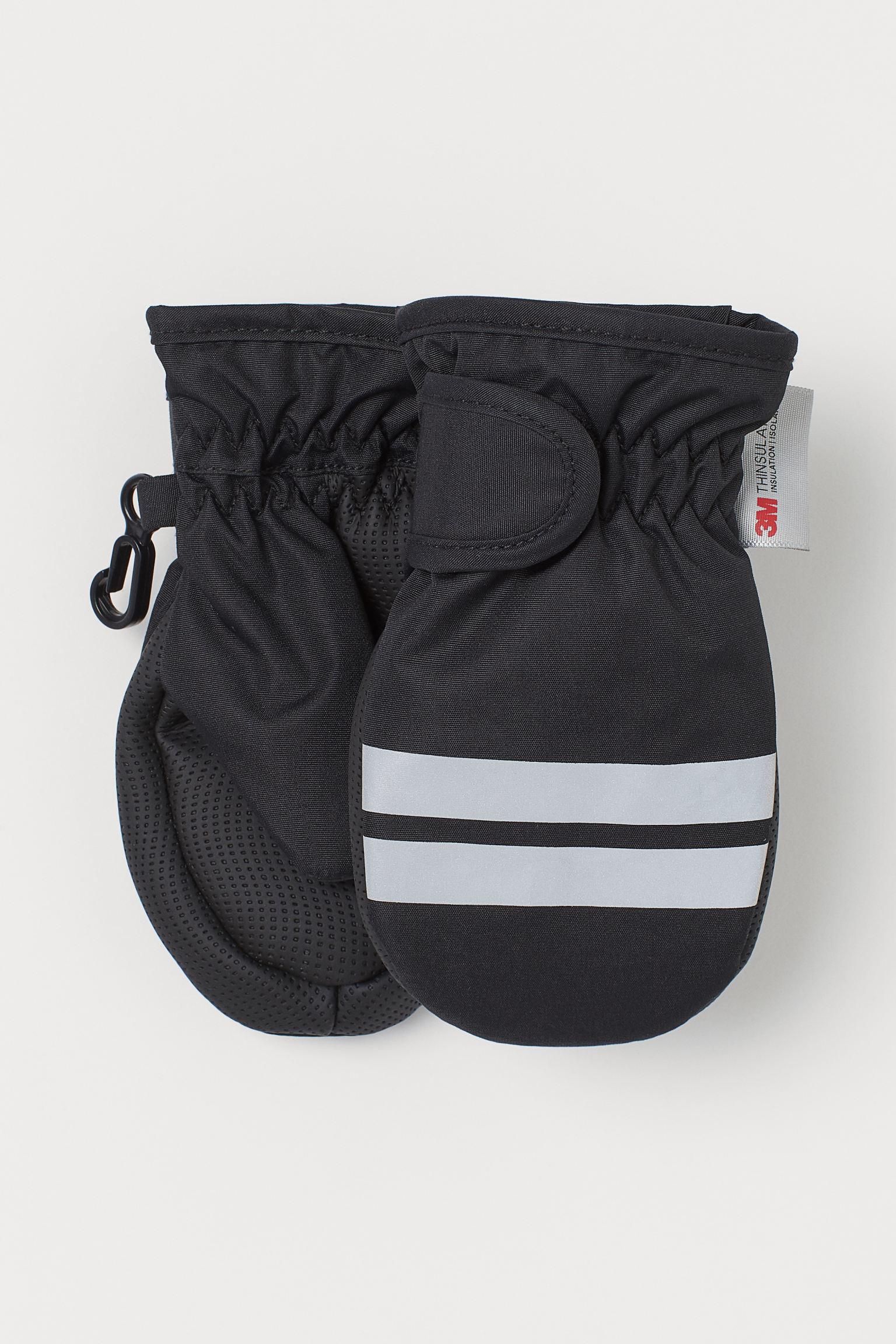 Рукавички H&M 98-104 см Чорний (2302902525)