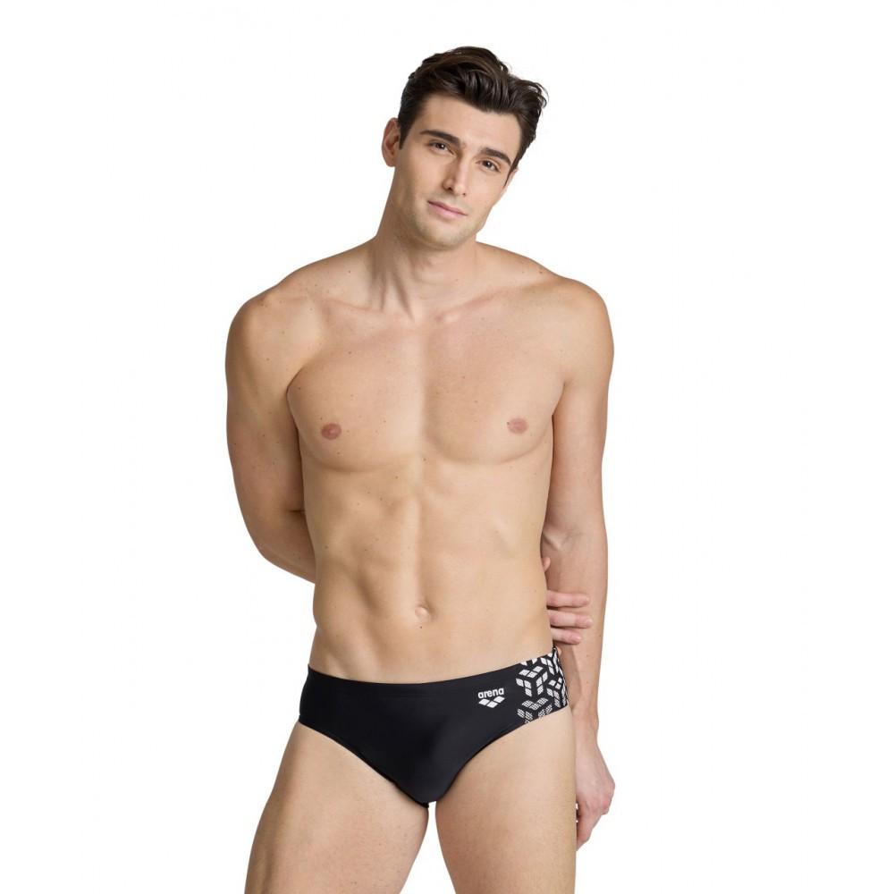 Плавки-сліпи чоловічі Arena KIKKO V SWIM BRIEFS р. 85 Чорний/Білий (006750-510 85) - фото 3