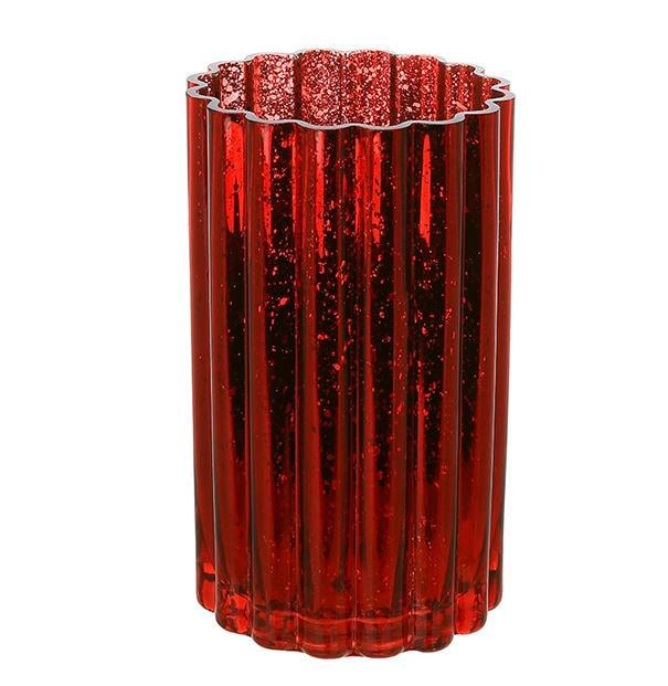 Ваза-підсвічник скляна 20 см (33905) - фото 1 Ваза-підсвічник скляна 20 см (33905) - фото 1