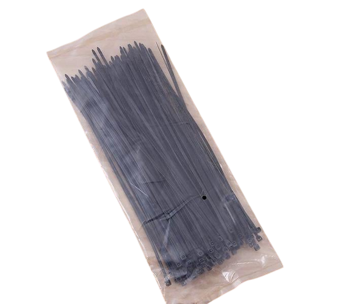 Стяжка для кабеля 100 шт. 2,5х200 см Черный (37280)
