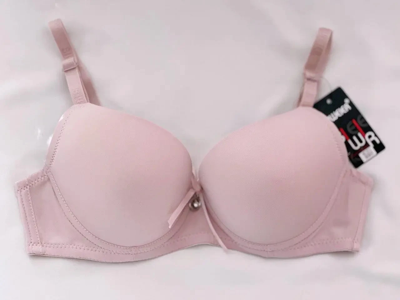 Бюстгальтер Biweier на косточках без Push-Up 80С Пудровый (3316)