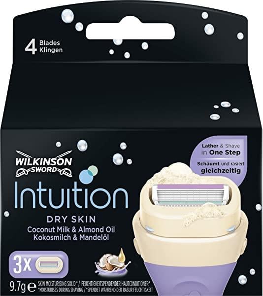 Картриджі для гоління Wilkinson Intuition Island Berry Dry Skin 3 шт