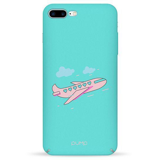 Чохол Pump Tender Touch Case на iPhone 8 Plus/7 Plus Fly З малюнком Бірюзовий