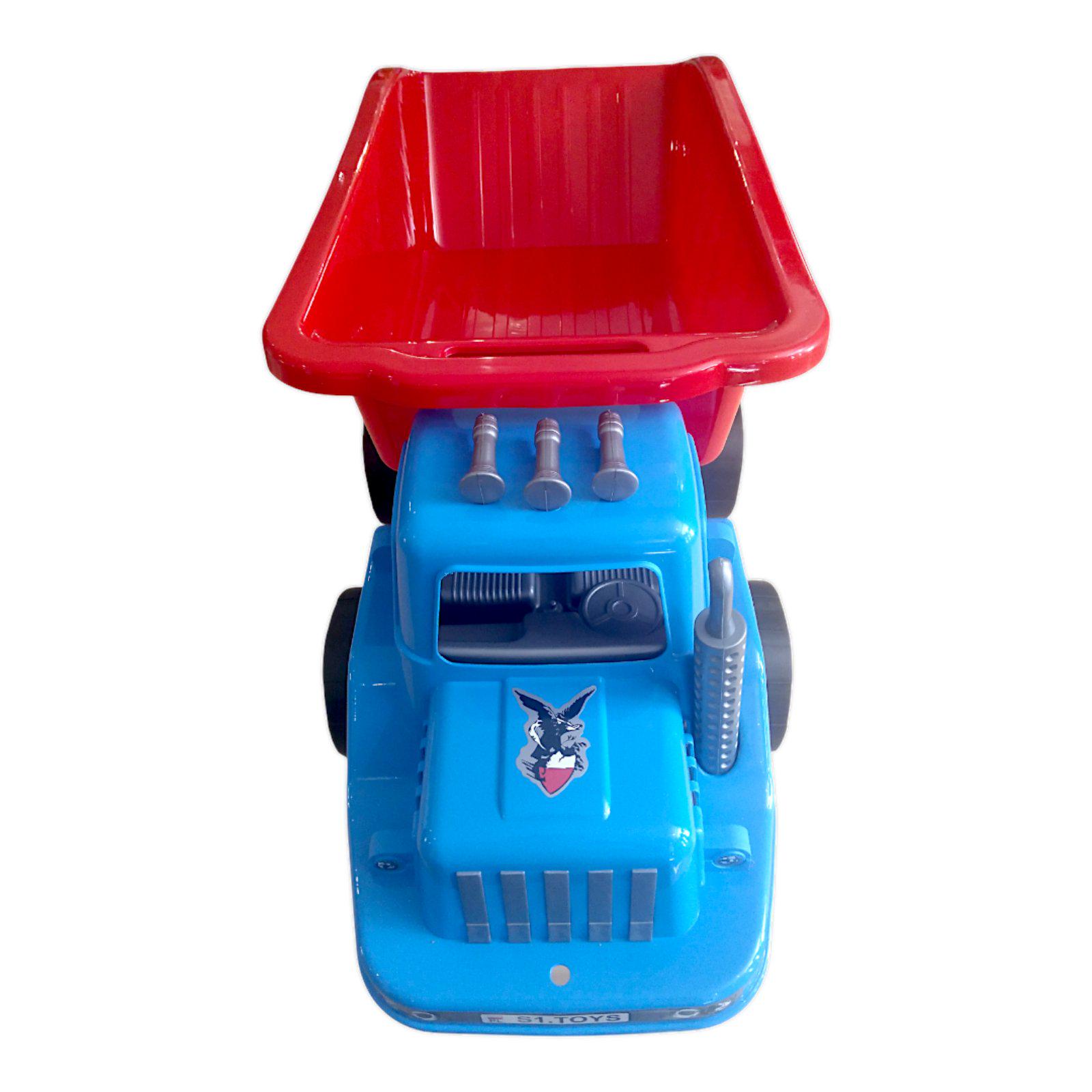 Самоскид дитячий XL Червоний (17096) - фото 2 Самоскид дитячий XL Червоний (17096) - фото 2