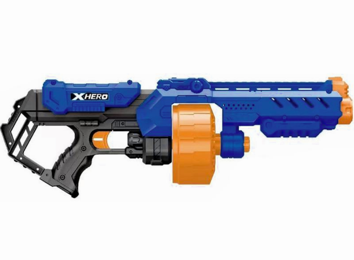 Бластер детский Nerf 7095 барабан/18 патронов/ручной взвод от 8 лет 57х5х19 см (2479517849)