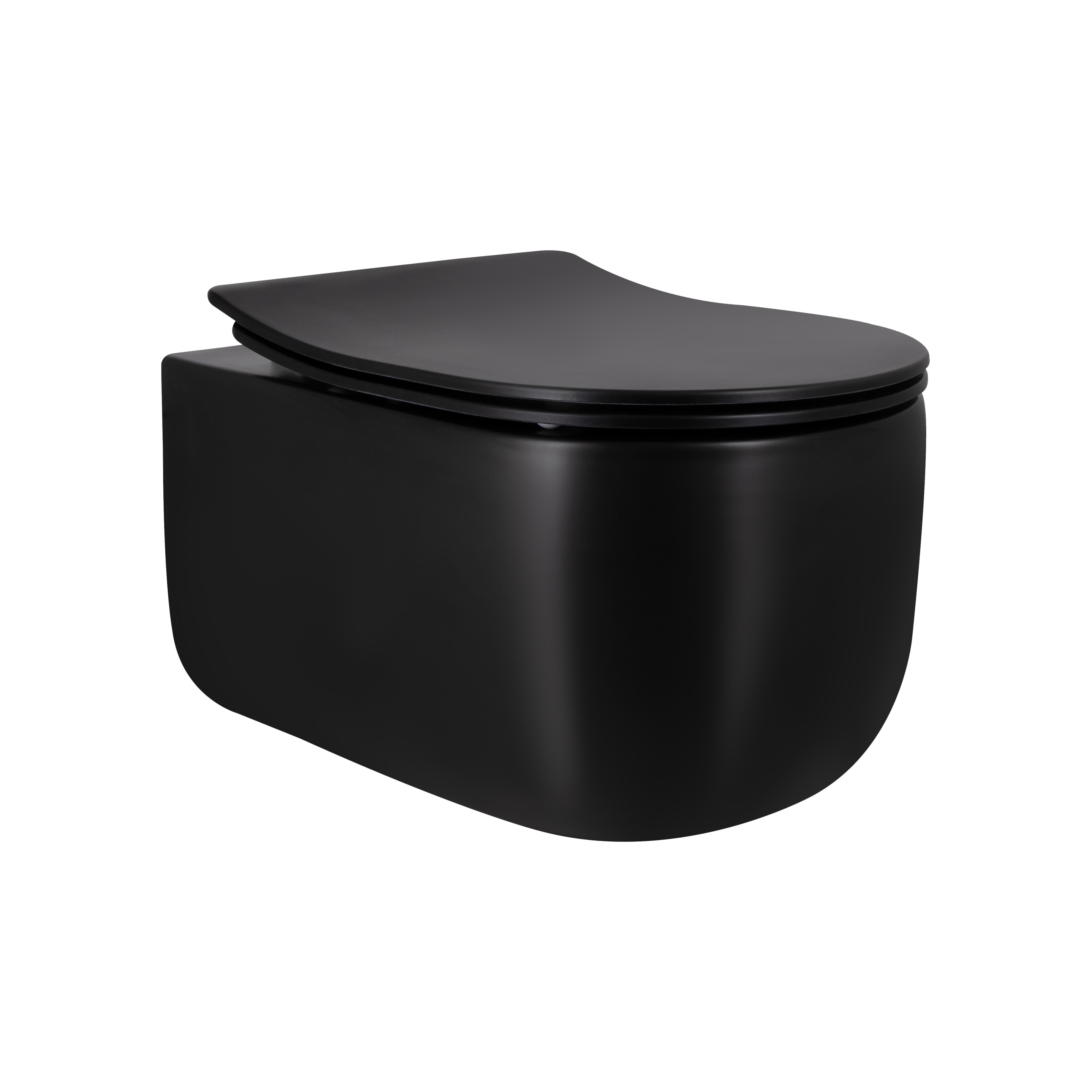Унитаз подвесной Qtap Taurus безободочный с сиденьем Soft-close (QT2433084EUQMB (SD00051553)