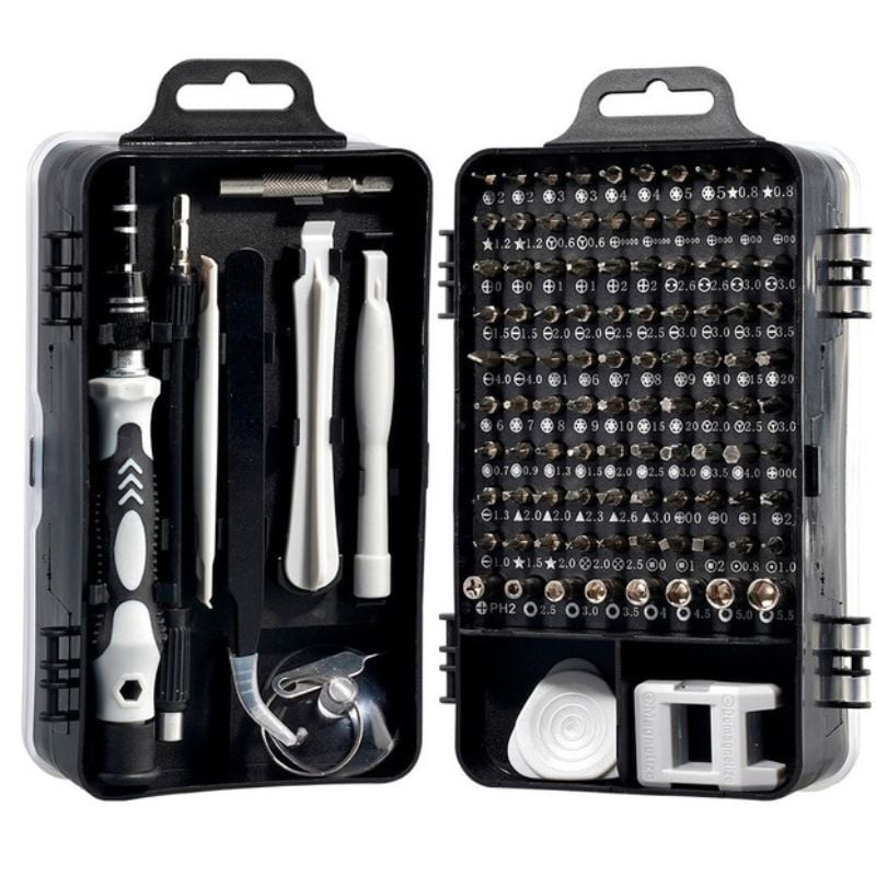 Набор отверток UKC 115in1 для ремонта электроники в боксе (26202742)