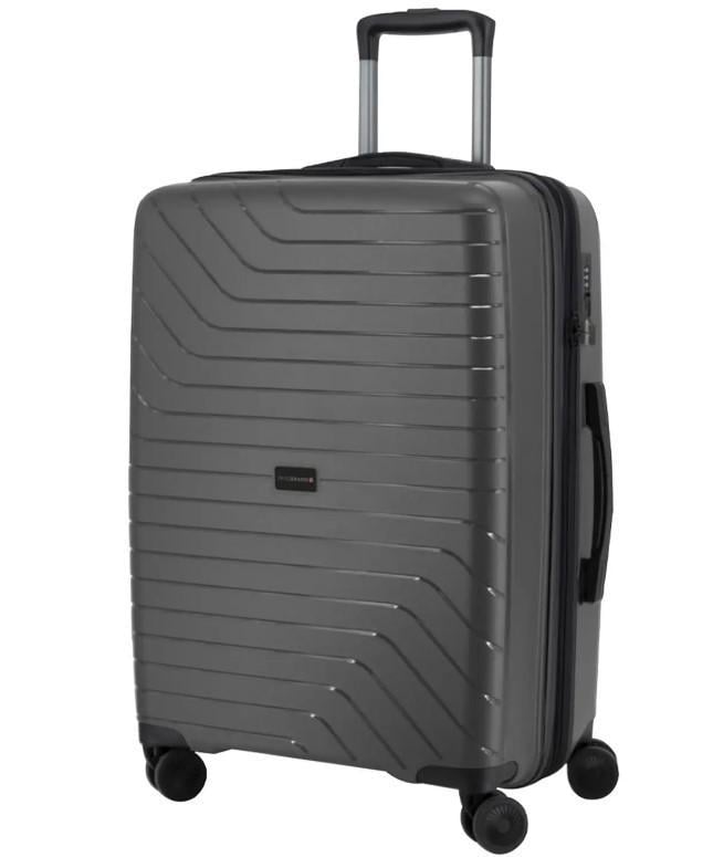 Чемодан Swissbrand Eden L Charcoal (SWB_LHEDE174L)