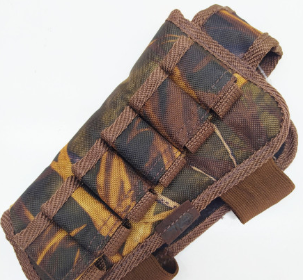 Патронташ на приклад для левши на 6 патронов Камуфляж (7594737) - фото 2 Патронташ на приклад для левши на 6 патронов Камуфляж (7594737) - фото 2