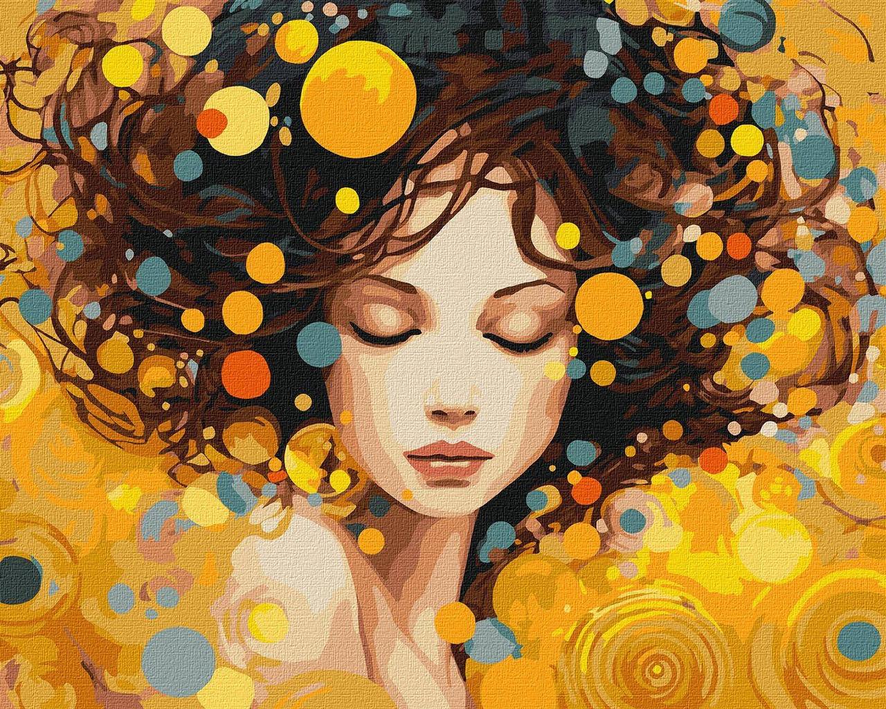 Картина за номерами Ideyka Портрет елегантності 40х50 см (2824287472)