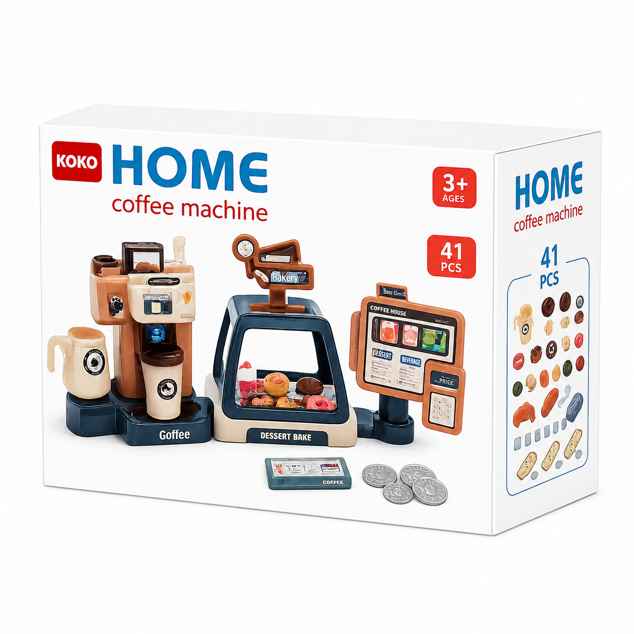 Детский игровой набор Кофейня (1012-966-00) Детский игровой набор Кофейня (1012-966-00)