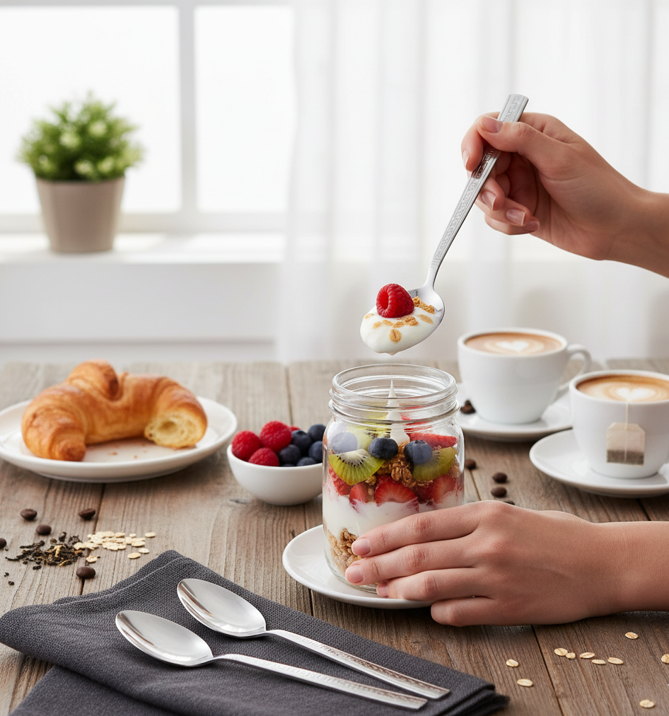 Набор столовых ложек из нержавеющей стали Versace 6 шт. - фото 3