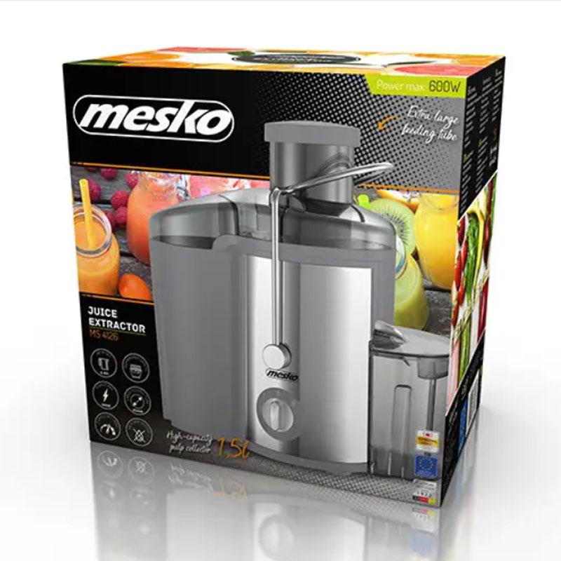 Соковыжималка Mesko MS 4126 центробежная 600 Вт 2 скорости - фото 7