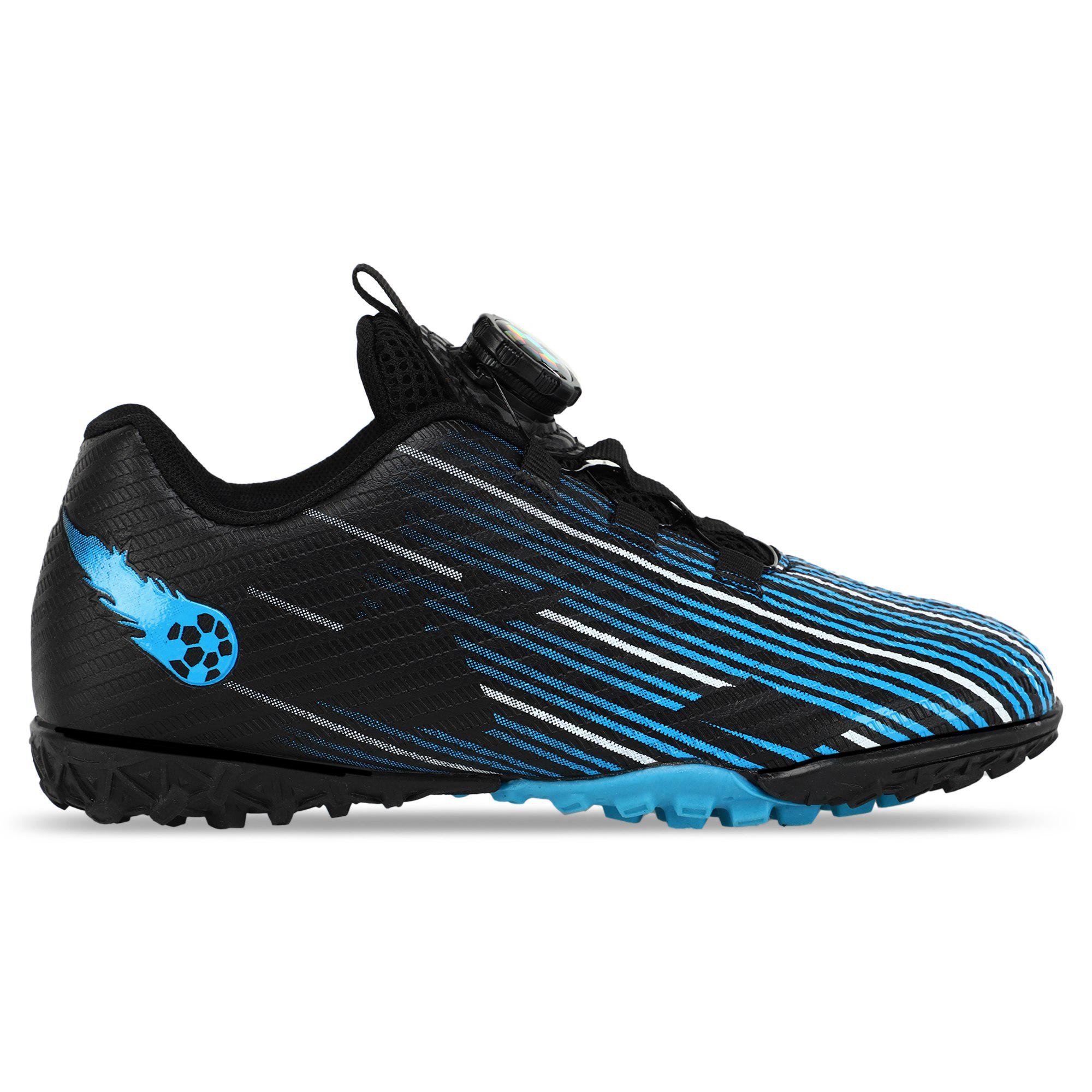 Сороконіжки футбольні дитячі S-LieNiao X09-32-38-2 р. 36 Чорний/Синій