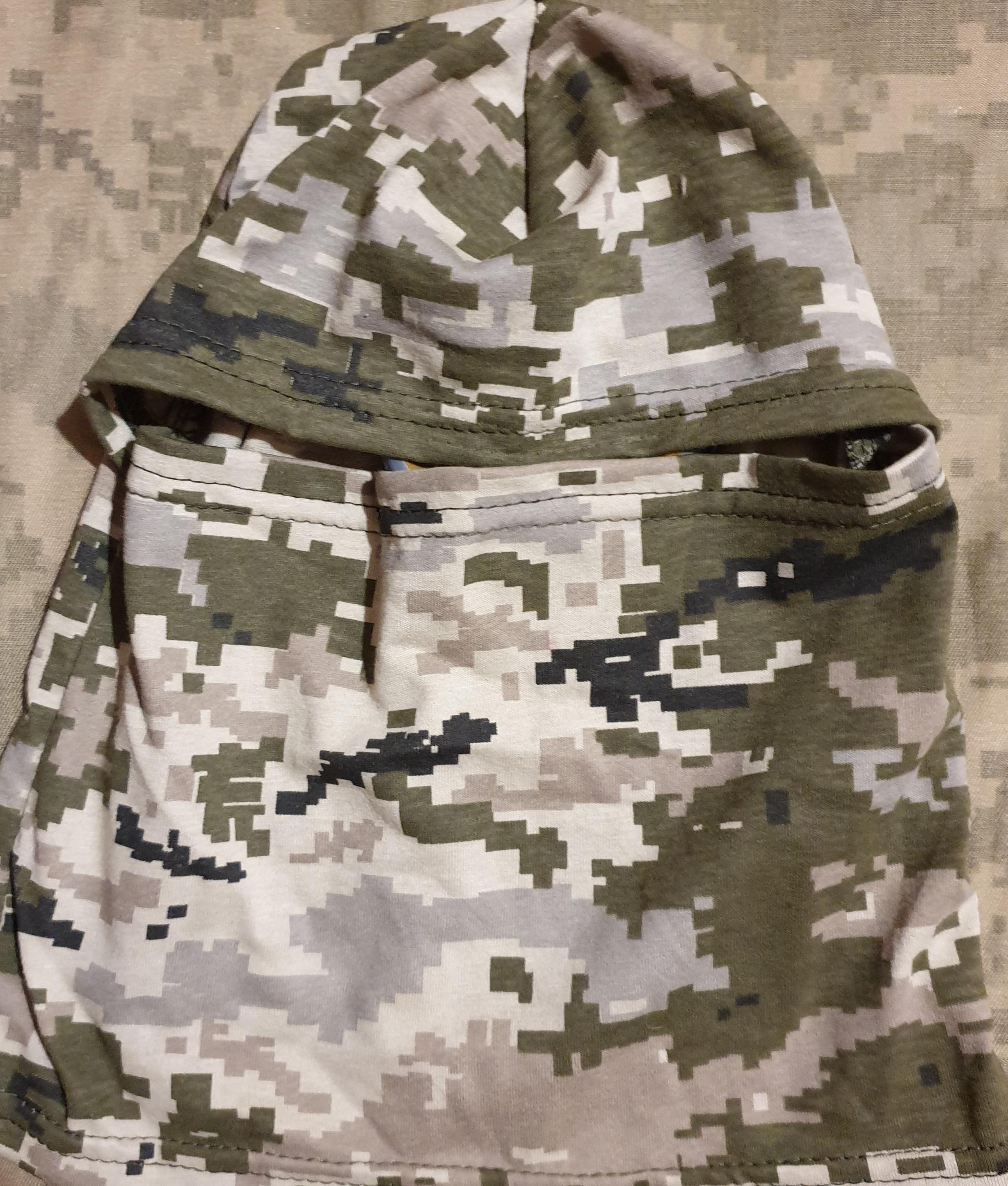 Балаклава бавовняна one size Піксель