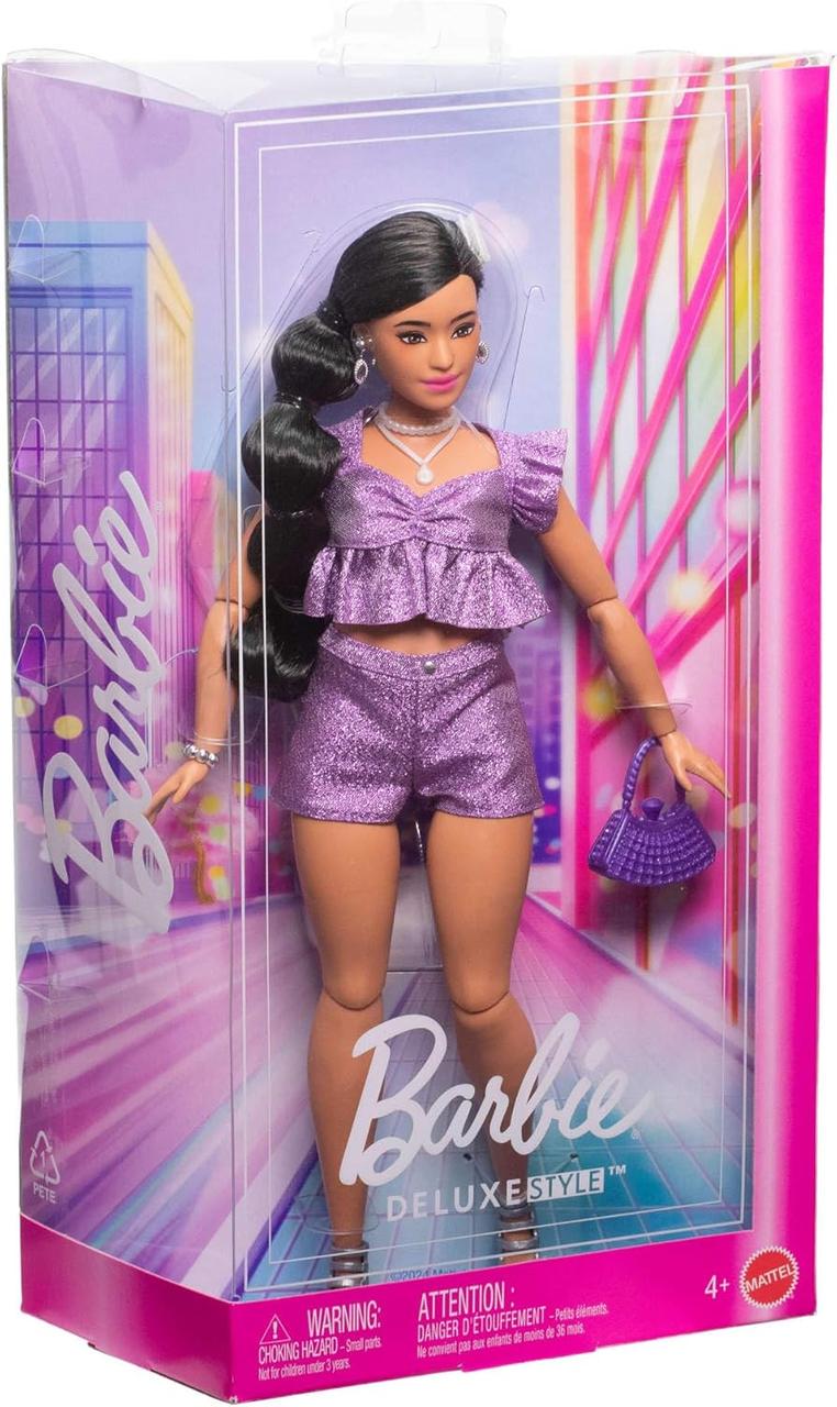 Кукла Barbie Deluxe JFP43 №8 в металлическом наряде (35689021)