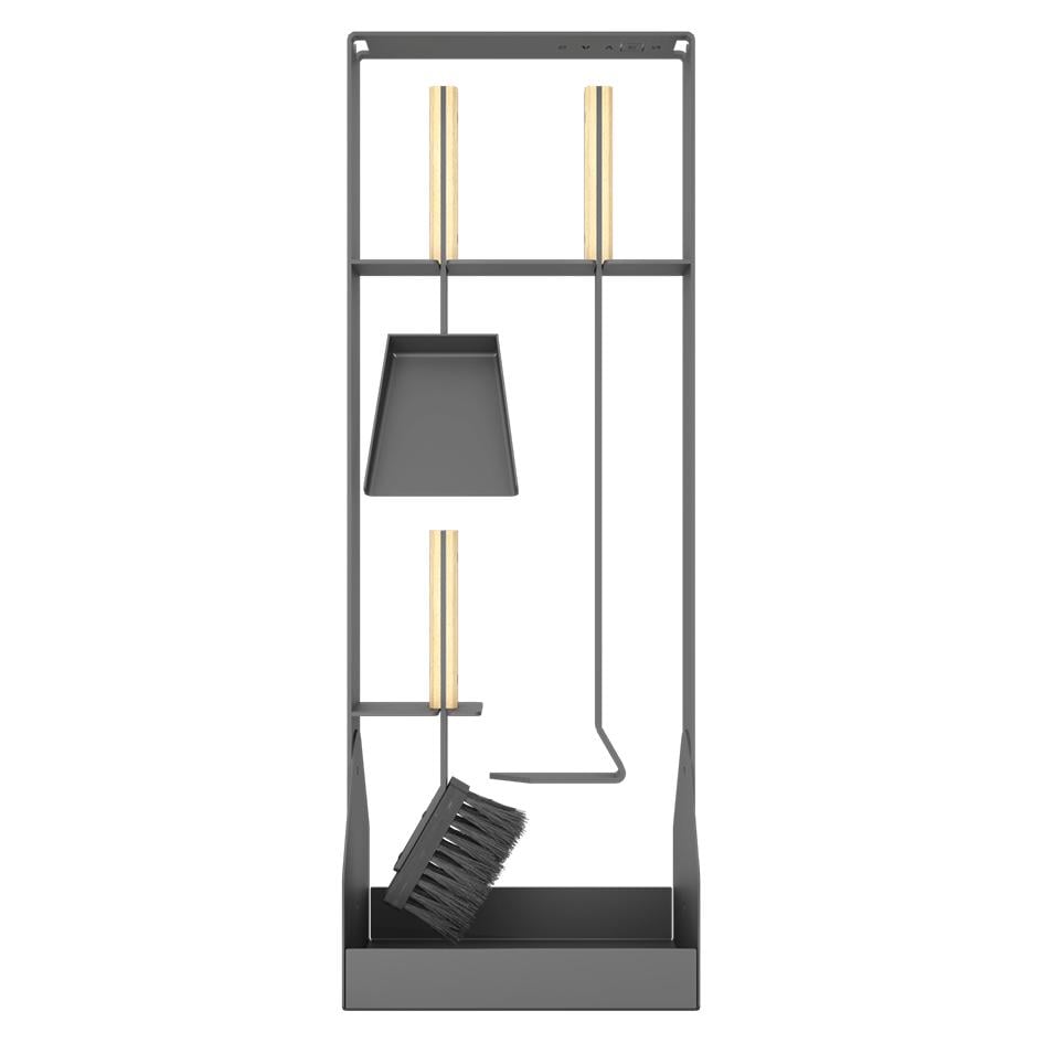 Каминный набор Saven Set 5 SL Black (SS/5SL/BL)