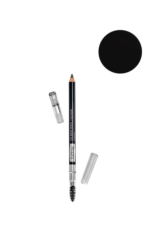 Олівець для брів IsaDora Brow power pen 01 black (25076)