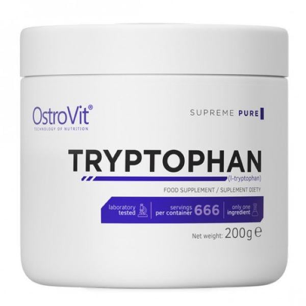 Триптофан Ostrovit Tryptophan Supreme Natural 200 g Триптофан Ostrovit Tryptophan Supreme Natural 200 g