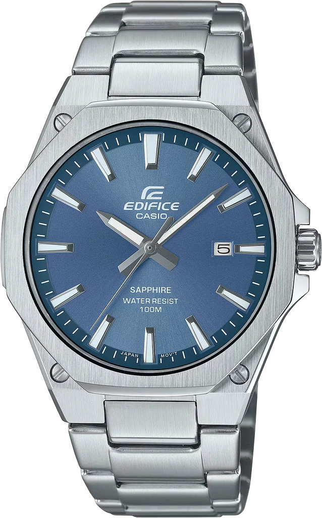 Наручные часы мужские Casio Edifice EFR-S108D-2AVUEF с сапфировым стеклом/стальным корпусом/водозащитой 100 м Синий (3100234281)
