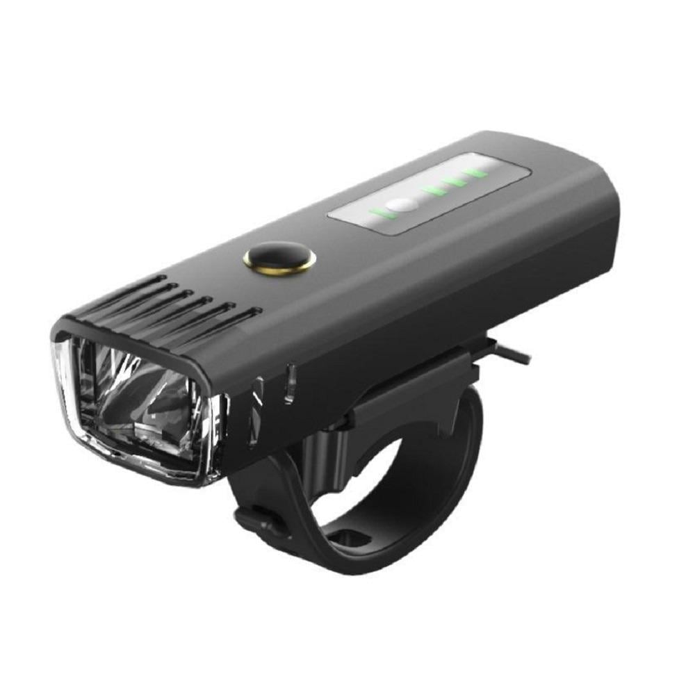 Фонарик аккумуляторный HOME для велосипеда USB 10х5,5х4,5 см (VL97813)