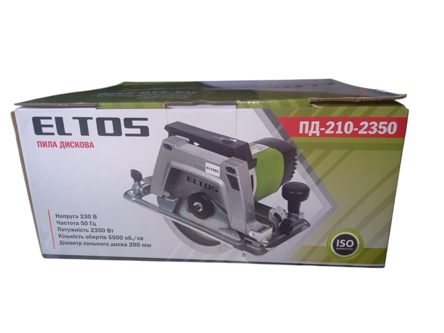 Пила дисковая Eltos ПД-210-2350 (28211626) - фото 6 Пила дисковая Eltos ПД-210-2350 (28211626) - фото 6