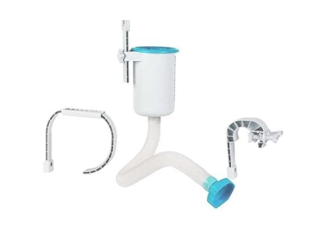 Скімер для басейну маленький поверхневий від фільтр-насоса Сірий (132-9-18946)