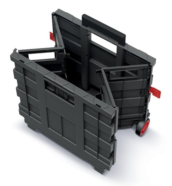 Ящик для инструмента складной Kistenberg KCT4040 16" 39,6х37х100,8 см Черный (33088308)