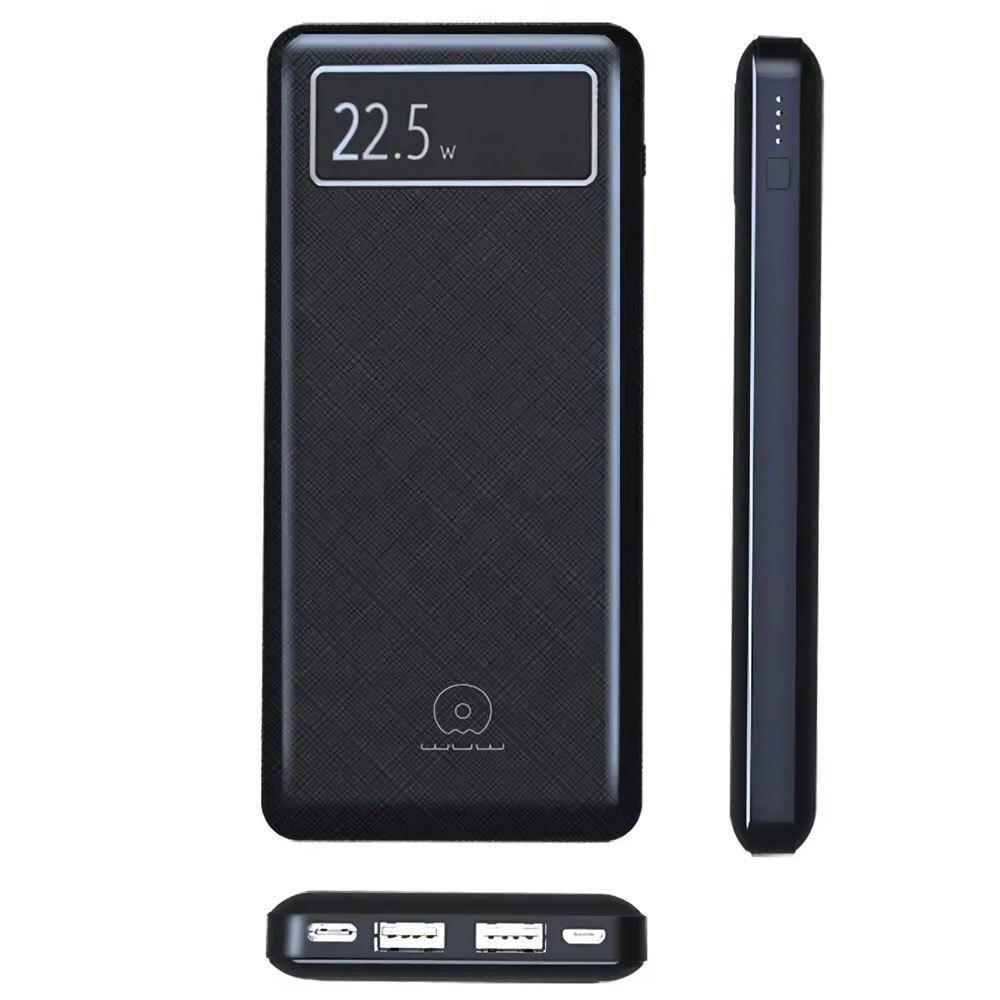 Повербанк WUW-Y100 22,5W 20000 mah Чорний (2627) - фото 3 Повербанк WUW-Y100 22,5W 20000 mah Чорний (2627) - фото 3