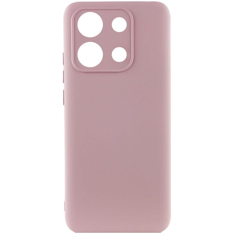 Противоударный чехол Silicone Cover Lakshmi Full Camera (A) для Xiaomi Redmi Note 13 Pro 4G / Poco M6 Pro 4G Розовый / Pink Sand