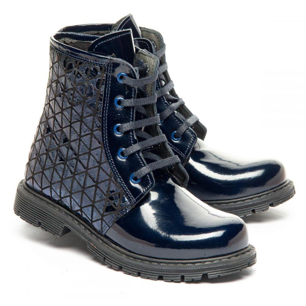 Ботинки Theо Leo 1360 для девочек р. 33 21,5 см Синий