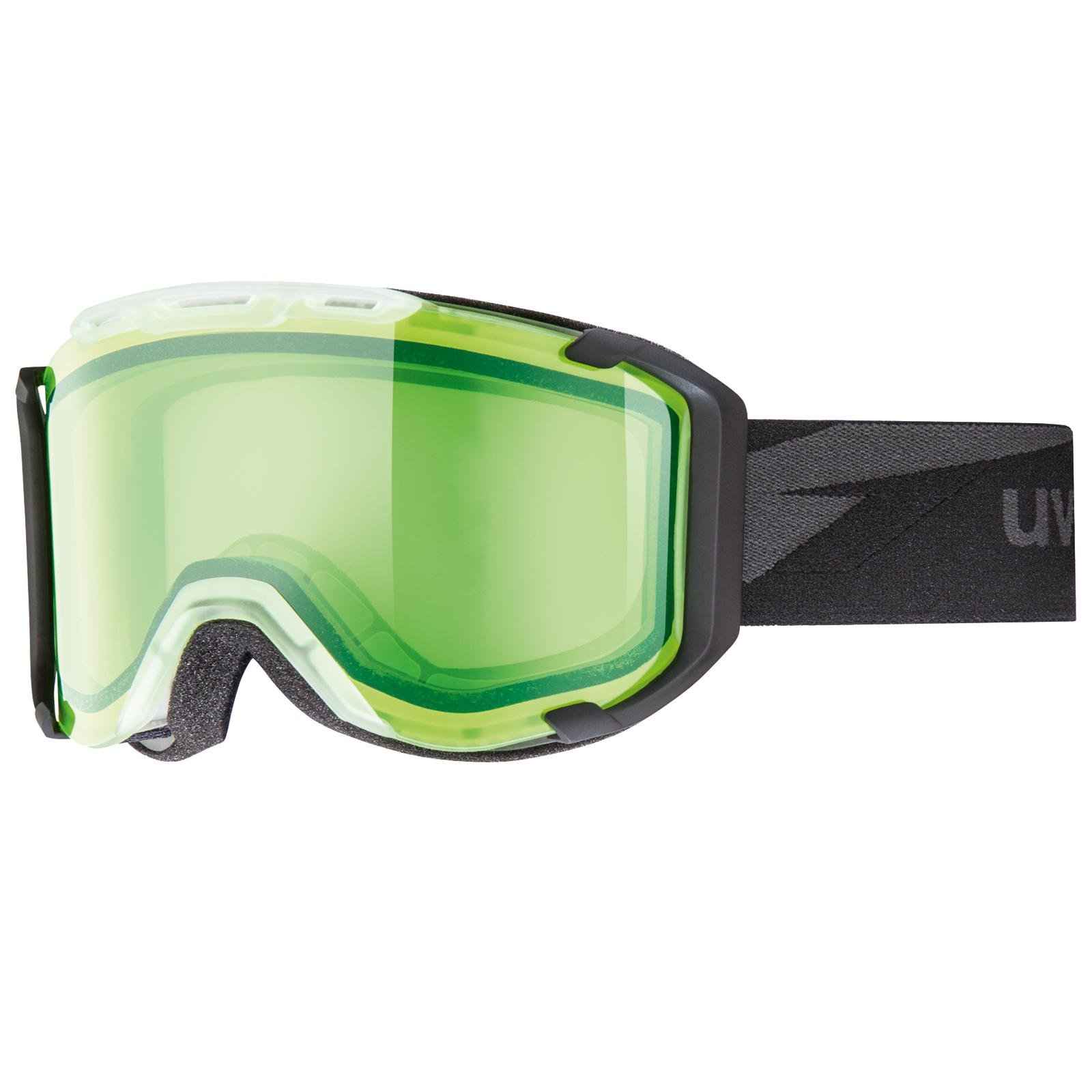 Маска горнолыжная Uvex Snowstrike Зеленый (S5504270222)