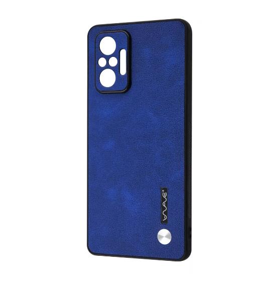 Чехол-накладка для телефона WAVE Leather Case - Xiaomi Redmi Note 10 Pro  blue (515910004)