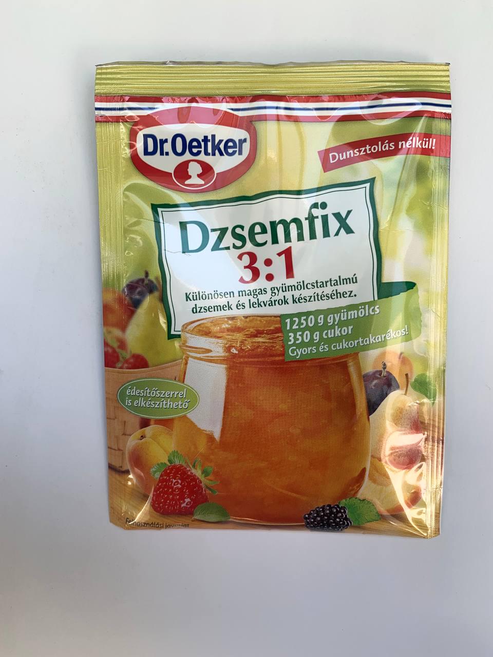 Загуститель варенья Dr.Oetker Dzsemfix 3:1 25 г