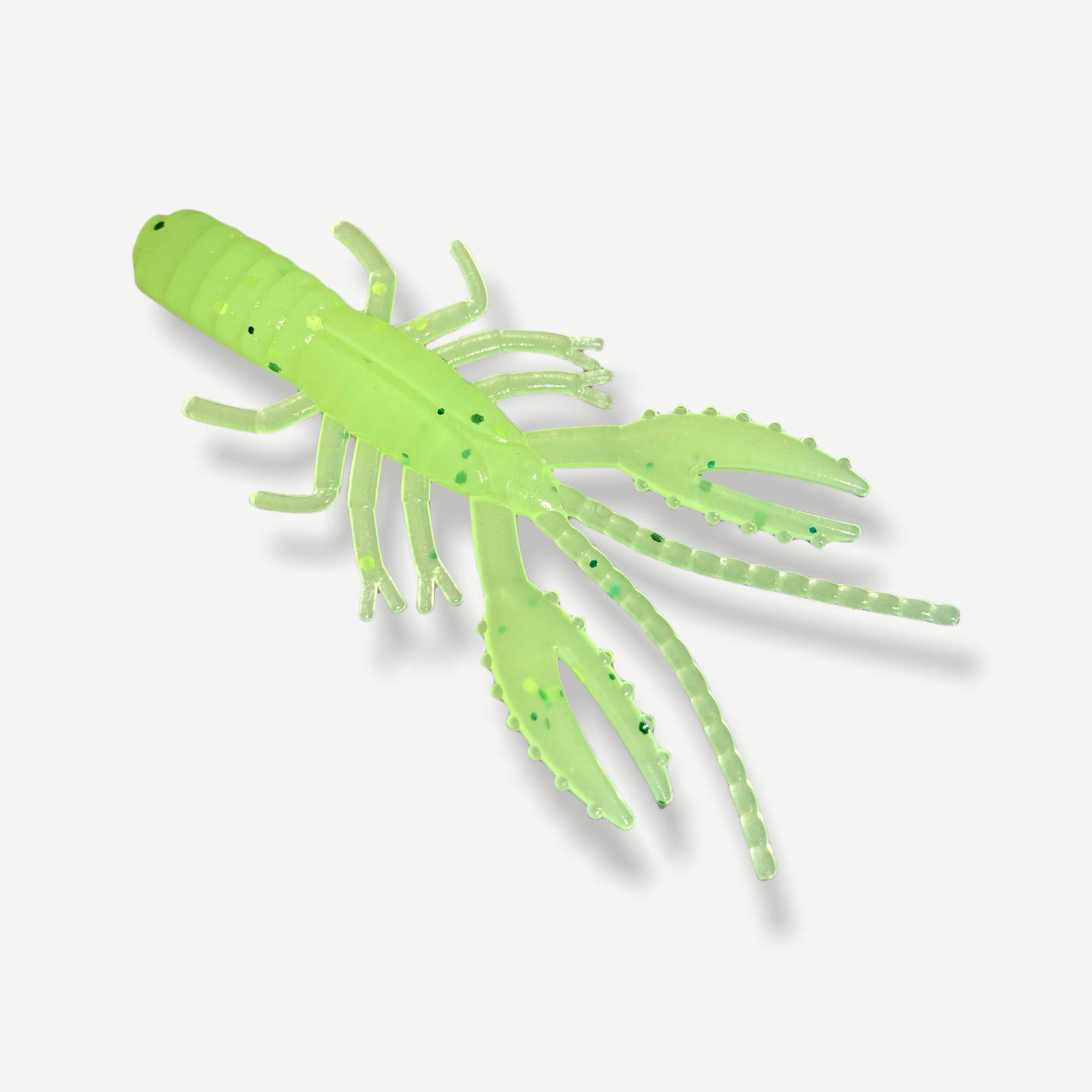 Приманки Big Baits Crayfish речная серия 2,0" 8 шт. # 114 Lime (2202114) - фото 3 Приманки Big Baits Crayfish речная серия 2,0" 8 шт. # 114 Lime (2202114) - фото 3