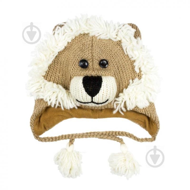 Шапка с ушками Kathmandu Animals Leo One Size Коричневый (23064) Шапка с ушками Kathmandu Animals Leo One Size Коричневый (23064)