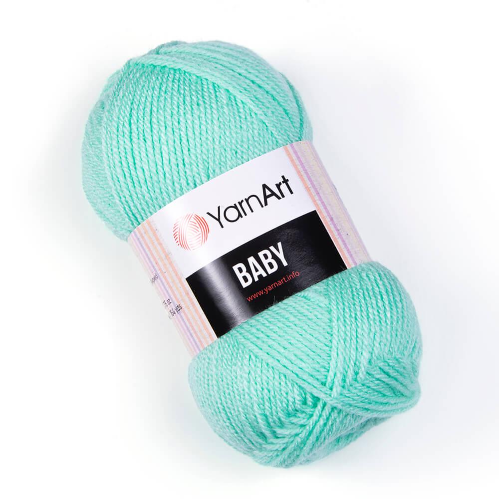 Пряжа YarnArt Baby 623 Мятный (6019)