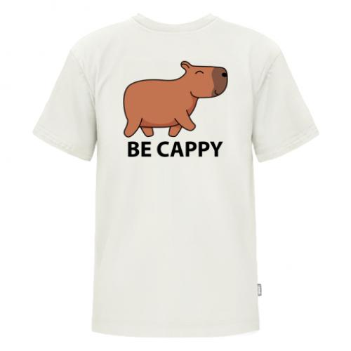 Футболка детская Owi Premium Капибара Be Cappy XL Молочный (16525845-63-184883-XL)