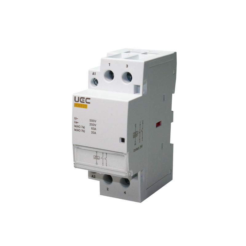 Контактор модульный UEC HC63-20 2P 63А 2NO 230V (MACC-63-20) Контактор модульный UEC HC63-20 2P 63А 2NO 230V (MACC-63-20)