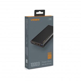 Павербанк VIDEX VPB-310 22.5W QC+PD Black 10000mAh Павербанк VIDEX VPB-310 22.5W QC+PD Black 10000mAh