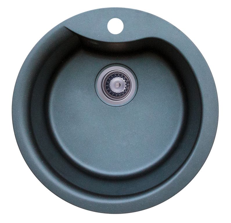 Мойка кухонная Platinum Turas 480S Черный (353362) Мойка кухонная Platinum Turas 480S Черный (353362)