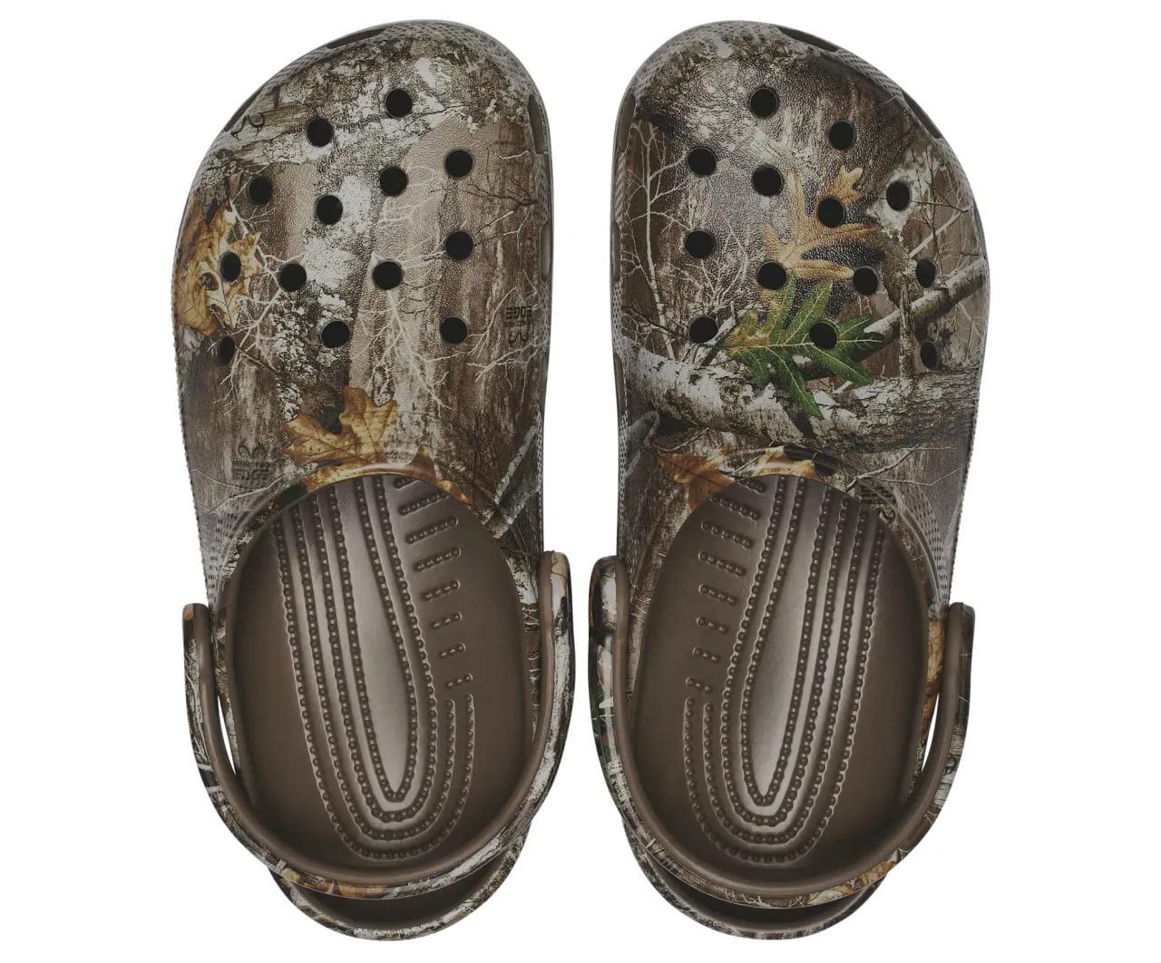 Сабо Crocs Classic Realtree Edge Clog 205413/267 M13 р. 46/30,5 см Walnut (18966299) - фото 4 Сабо Crocs Classic Realtree Edge Clog 205413/267 M13 р. 46/30,5 см Walnut (18966299) - фото 4