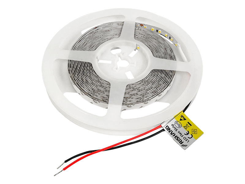 Светодиодная лента RISHANG 2835 120 LED 8 мм 24 В 8,6 Вт IP33 Белый нейтральный (7701)