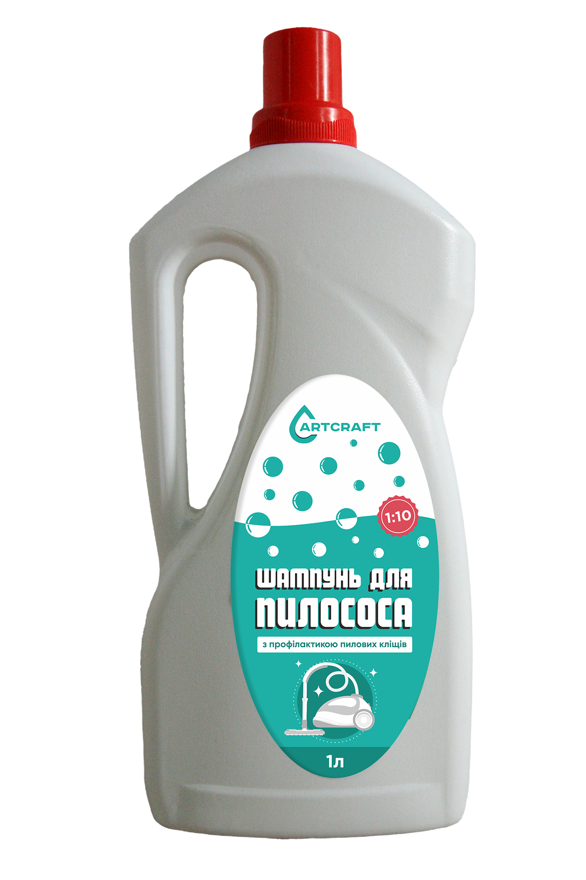 Шампунь для пылесоса Art Craf 1:10 с антистатиком и профилактикой пылевых клещей 1 л (24597282)