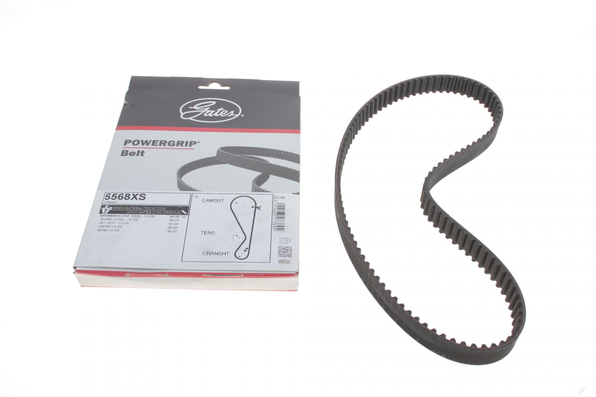 Ремень ГРМ Hyundai Accent/Getz 1.3-1.5 94-05 5568XS GATES