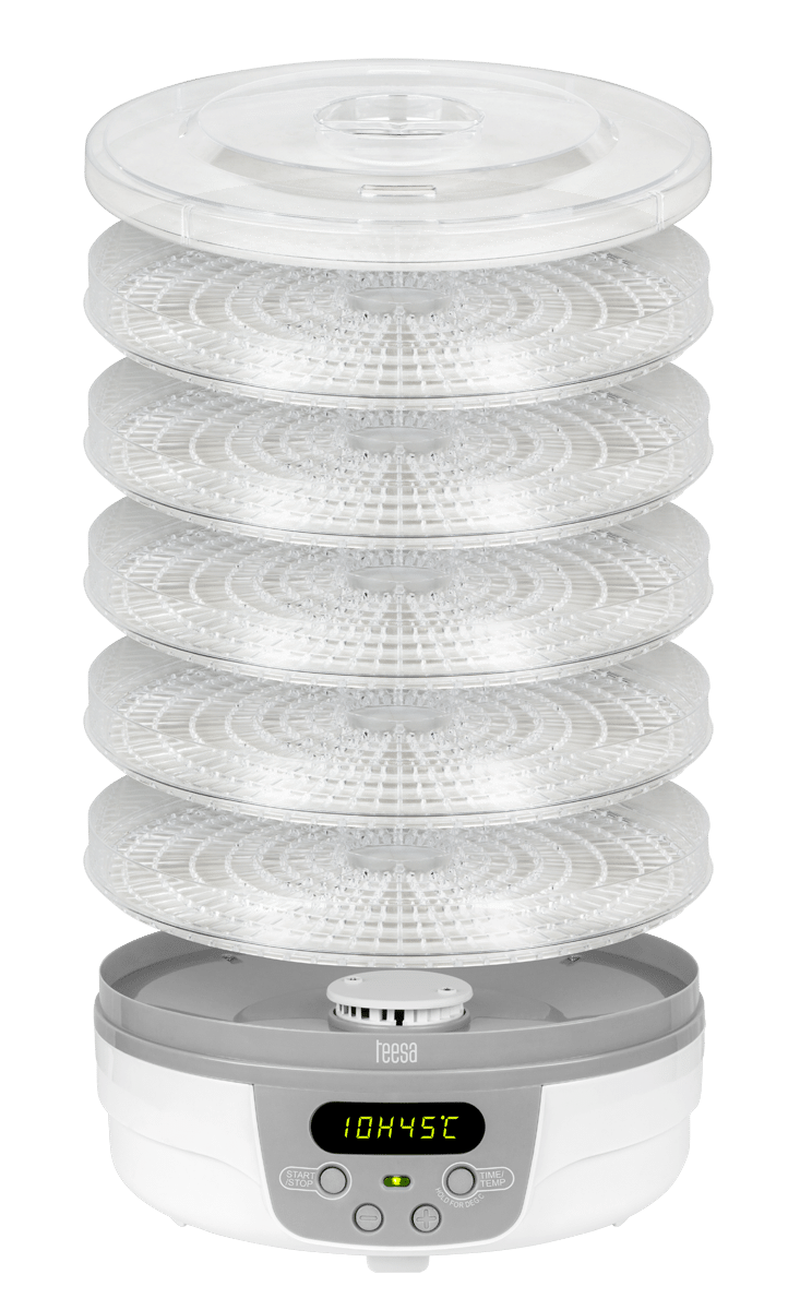 Электросушилка TEESA TSA3031 LCD для мяса/овощей/фруктов и грибов Электросушилка TEESA TSA3031 LCD для мяса/овощей/фруктов и грибов