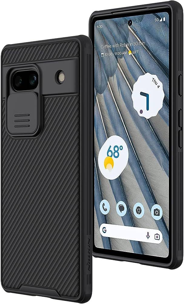 Чехол бампер Nillkin CamShield Pro для Google Pixel 7a Black - фото 1