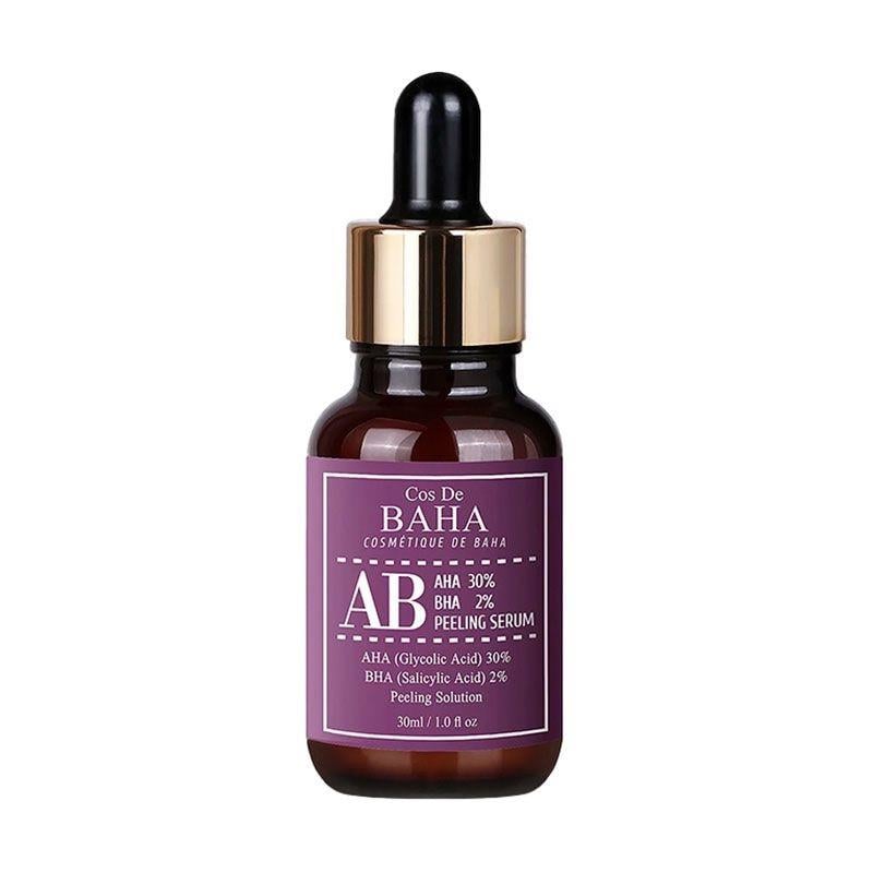 Пилинг-сыворотка очищающая для лица Cos De BAHA AB AHA 30% BHA 2% Peeling Serum с кислотами 30 мл